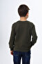 سويت شيرت رجالي من نوع Relax Fit Crew Neck مطبوع - 2 Thread - 5