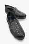 Heroa Women's Stoned Casual Shoes - Black - 2