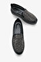 Heroa Women's Stoned Casual Shoes - Black - 3