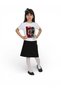 Girl's T-Shirt Double-Sided Sequin Lycra Badi Ay Yıldız and Atatürk - 2
