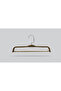 Wooden Barli Lama Silver Hook Pants Hanger 48 Pieces - 2