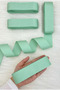 Mint Green Grosgrain Ribbon 4 cm 10 Mt, Bohça Dowry Wedding Engagement Birthday Gift Packaging Decoration - 3