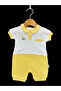 Baby Polo Collar Romper – Yellow - 2