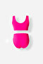 Sequined bustier girl's bikini set 5240 - 2