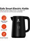 Smart Digital Electric Kettle with 5 Temperature Settings – 1.7L Glass Water Boiler with LED Touch Display, App Remote Control - 3