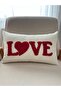 Panch Punch Valentine's Day Essential Cushion Cover Handmade Punch Handcrafted 100% (30X50)Cm - 5