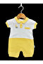 Baby Polo Collar Romper – Yellow