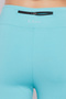 High-Rise Active Tights in Sky Blue with Back Pocket - 7