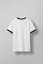 Men's Regular Fit Contrast Detailed T-Shirt Ecru - 2