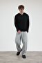 Men's Chill Premium Pleated Gray Fabric Trousers