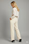 Women's Thick Belted Wide Leg Seasonal Trousers - 4