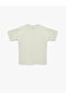 Boy'S Grey Basic T-Shirt