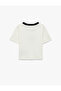 Girl'S Ecru Girl'S Tshirt Ss - 2