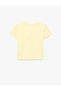 Baby Girl'S Yellow Baby Girl'S Tshirt Ss - 2