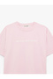 Women'S Pink Cotton T-Shirt - 3