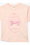 Baby Girl'S Pink Baby Girl'S Tshirt Ss - 3