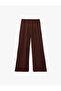 Women'S Brown Teenage Trousers - 2