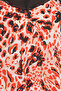 Animal Print Babydoll in Beige - Crepe & Lace - 4