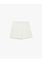 Women'S Ecru Teenage Shorts - 2