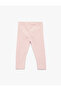 Baby Girl'S Pink Long Leggings - 2