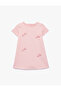 Baby Girl'S Pink Short Sleeve Dress