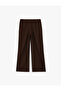 Women'S Brown Teenage Trousers - 2