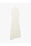 Women'S Ecru Lace Midi Dress - 2
