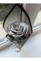 GRAY ROSE MINI-BOUQET - 2