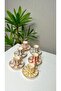 Capri 6-Piece Porcelain Hand-Painted Coffee Cup Set - 3