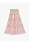 Women'S Pink Design Teenage Skirts