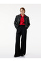 Women'S Black Palazzo Trousers