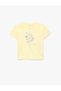 Baby Girl'S Yellow Baby Girl'S Tshirt Ss