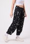 Women's Street Style Baggy Trousers with Cuff Detail - 3