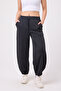 Women's Street Style Elastic Cuffed Baggy Pants - 5