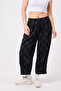 Women's Street Style Baggy Trousers with Cuff Detail