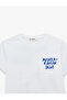 Women'S Ecru Cotton Printed T-Shirt - 3