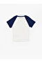 Girl'S Ecru Cotton Printed T-Shirt - 2