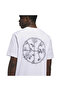 Rose Thorn Men's White Round Neck T-Shirt - 3