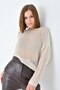 Women's Boat Neck Openwork Knitwear Blouse - 4