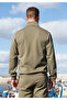 Men's Beige Color Cotton Sports Sweatpants - 5
