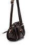 Knitted and Pendant Detailed Jimmy Women's Crossbody Bag Brown - 7