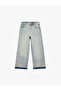 Girl'S Light Indigo Jean Trousers