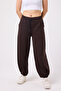 Women's Street Style Elastic Cuffed Baggy Pants