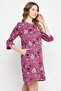 Sheep Print Short Nighty in Mauve - 100% Cotton - 4