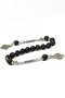 Lava Stone Zaza Prayer Beads - 2