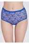 3009 High Waist Modal-Cotton Lace Front Mixed Color Set of 4 Women's Panties