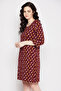 Dragonfly Print Short Nighty in Multicolour - 100% Cotton - 3