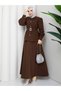 Balloon Sleeve Shirt & Skirt Islamic Clothing Set Rc9021 - 5