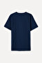 Men's Beige Color Crew Neck T-Shirt - 5