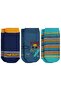 Trex Sport 3-Pack 2-12 Years Old Boys' Bootie Socks - Standard 10-11 Years Old - 3